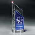 Blue Clear Silver Base