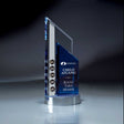 Blue Clear Silver Base