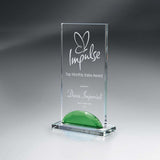 Optic Crystal Gemstone Award - Small