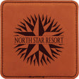 Leatherette Square Coaster
