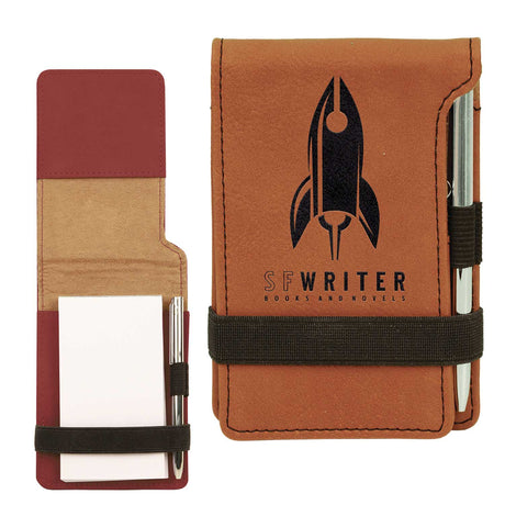 Leatherette Notepad and Pen