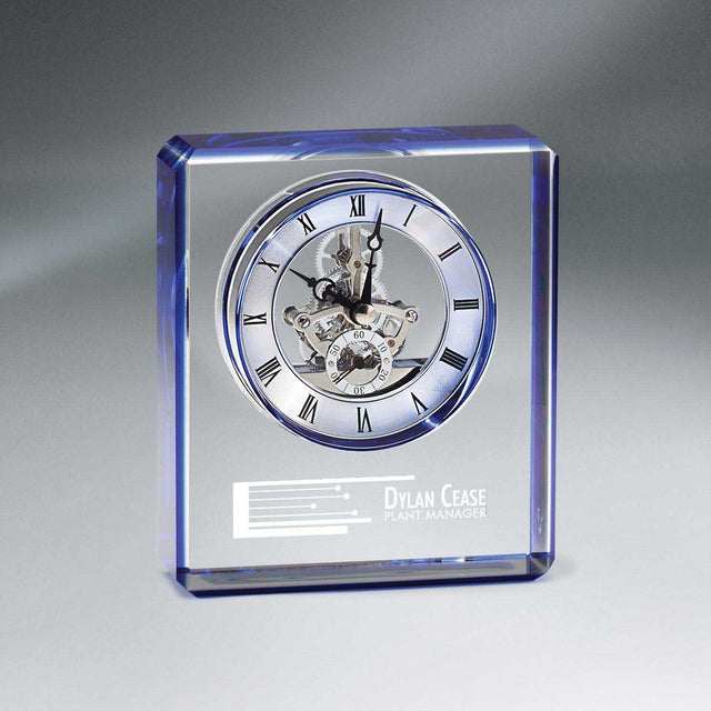 Clear Blue Silver